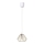 Hanglamp aan een koord CEED GOLD 1xE27/60W/230V diameter 17,5 cm wit/goud