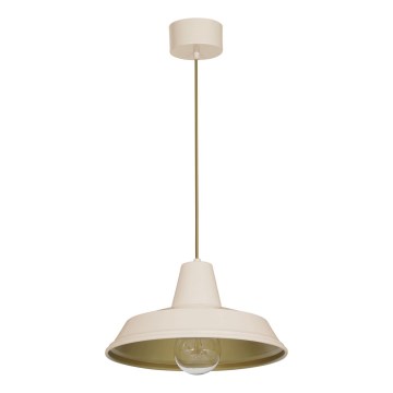 Hanglamp aan een koord CLASS 1xE27/15W/230V beige