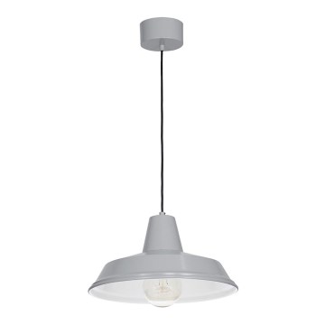 Hanglamp aan een koord CLASS 1xE27/15W/230V grijs