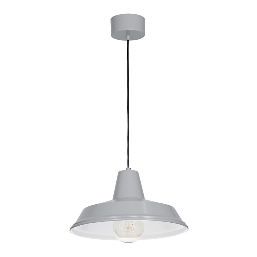 Hanglamp aan een koord CLASS 1xE27/15W/230V grijs