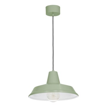 Hanglamp aan een koord CLASS 1xE27/15W/230V groen
