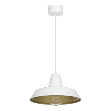 Hanglamp aan een koord CLASS 1xE27/15W/230V wit