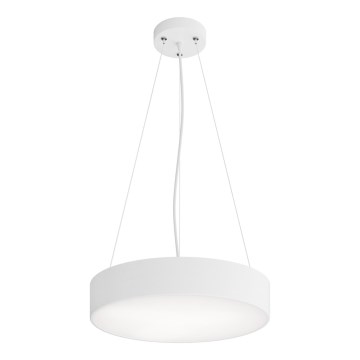 Hanglamp aan een koord CLEO 3xE27/24W/230V diameter 40 cm wit