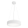 Hanglamp aan een koord CLEO 3xE27/24W/230V diameter 40 cm wit
