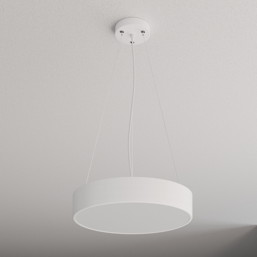 Hanglamp aan een koord CLEO 3xE27/24W/230V diameter 40 cm wit