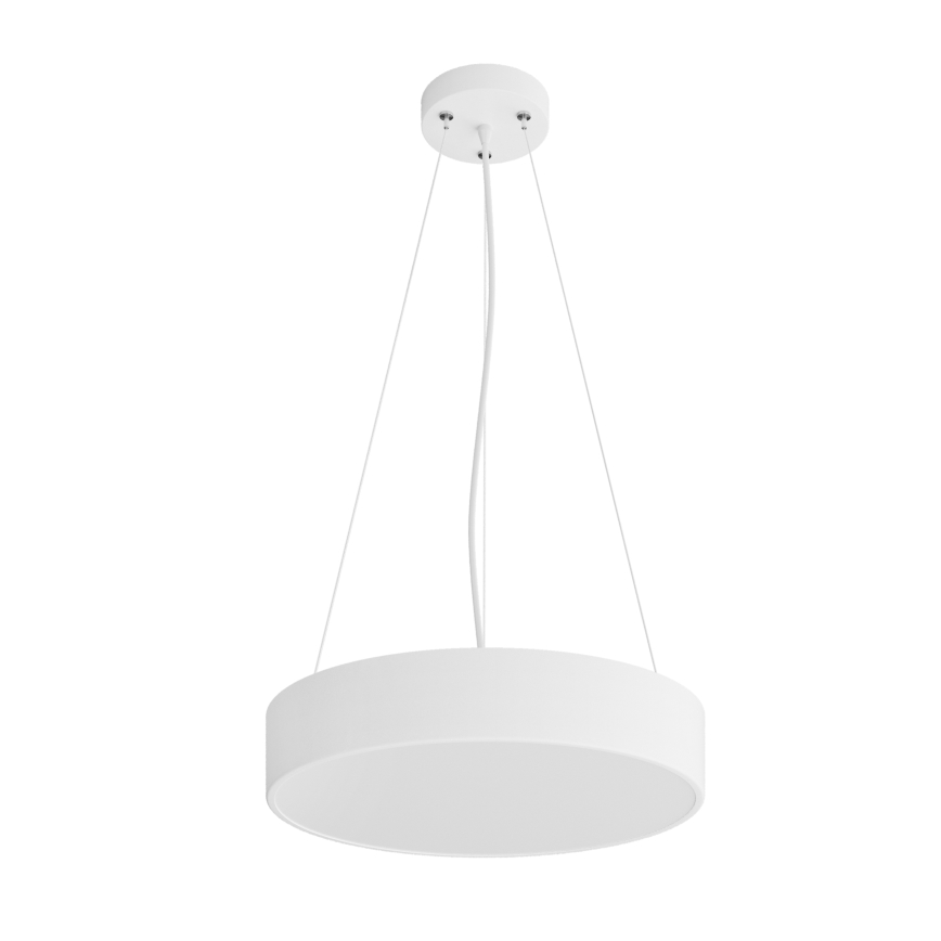 Hanglamp aan een koord CLEO 3xE27/24W/230V diameter 40 cm wit