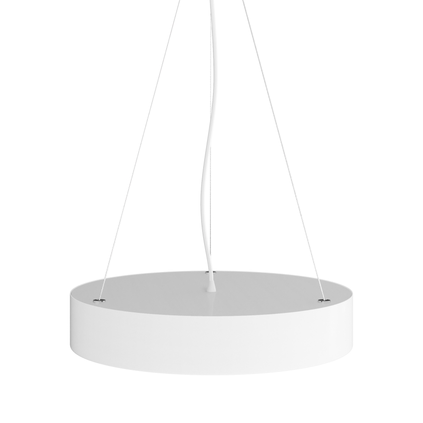 Hanglamp aan een koord CLEO 3xE27/24W/230V diameter 40 cm wit