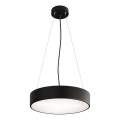 Hanglamp aan een koord CLEO 3xE27/24W/230V diameter 40 cm zwart
