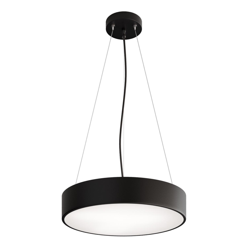 Hanglamp aan een koord CLEO 3xE27/24W/230V diameter 40 cm zwart