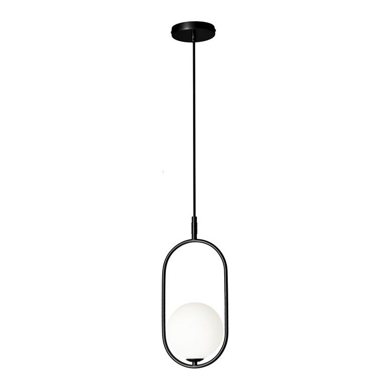 Hanglamp aan een koord CORDEL 1xG9/28W/230V zwart