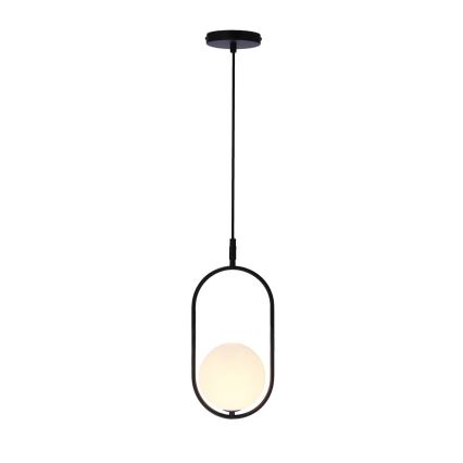 Hanglamp aan een koord CORDEL 1xG9/28W/230V zwart