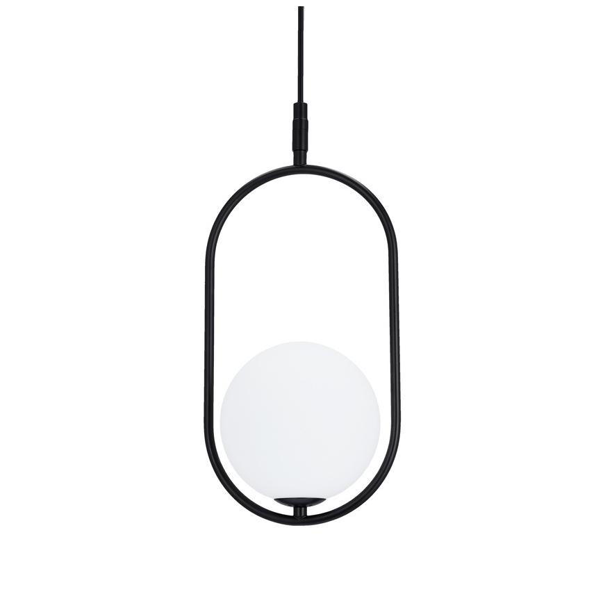 Hanglamp aan een koord CORDEL 1xG9/28W/230V zwart
