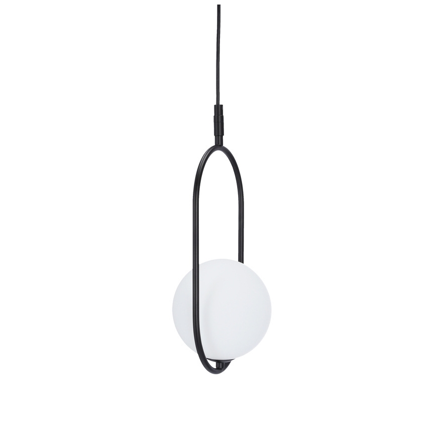 Hanglamp aan een koord CORDEL 1xG9/28W/230V zwart