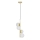 Hanglamp aan een koord CORDEL 4xG9/20W/230V gouden