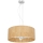 Hanglamp aan een koord CORK 3xE27/60W/230V