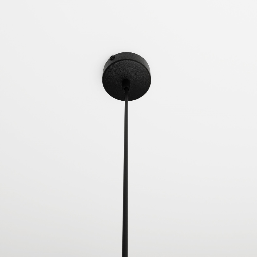 Hanglamp aan een koord COSMO 1xE14/10W/230V diameter 14 cm zwart/grijs