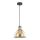 Hanglamp aan een koord CREATE 1xE27/11W/230V gouden