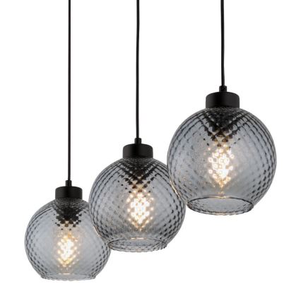 Hanglamp aan een koord DEVON 3xE27/15W/230V