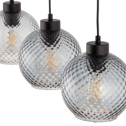 Hanglamp aan een koord DEVON 3xE27/15W/230V