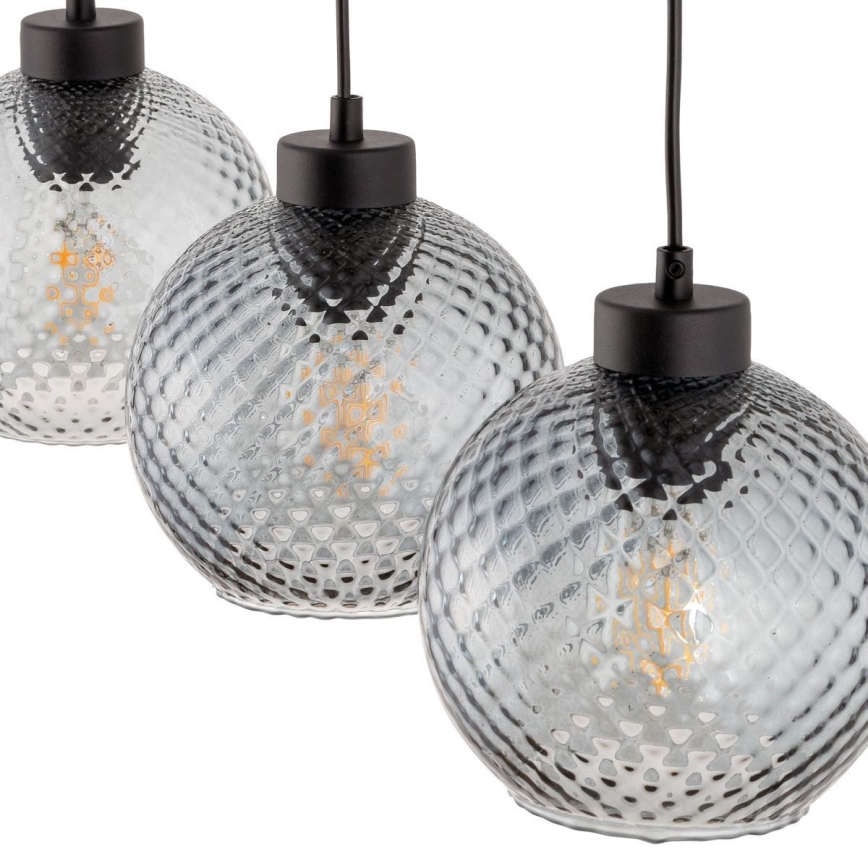 Hanglamp aan een koord DEVON 3xE27/15W/230V