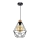 Hanglamp aan een koord DIAMENT 1xE27/60W/230V eiken – FSC gecertificeerd