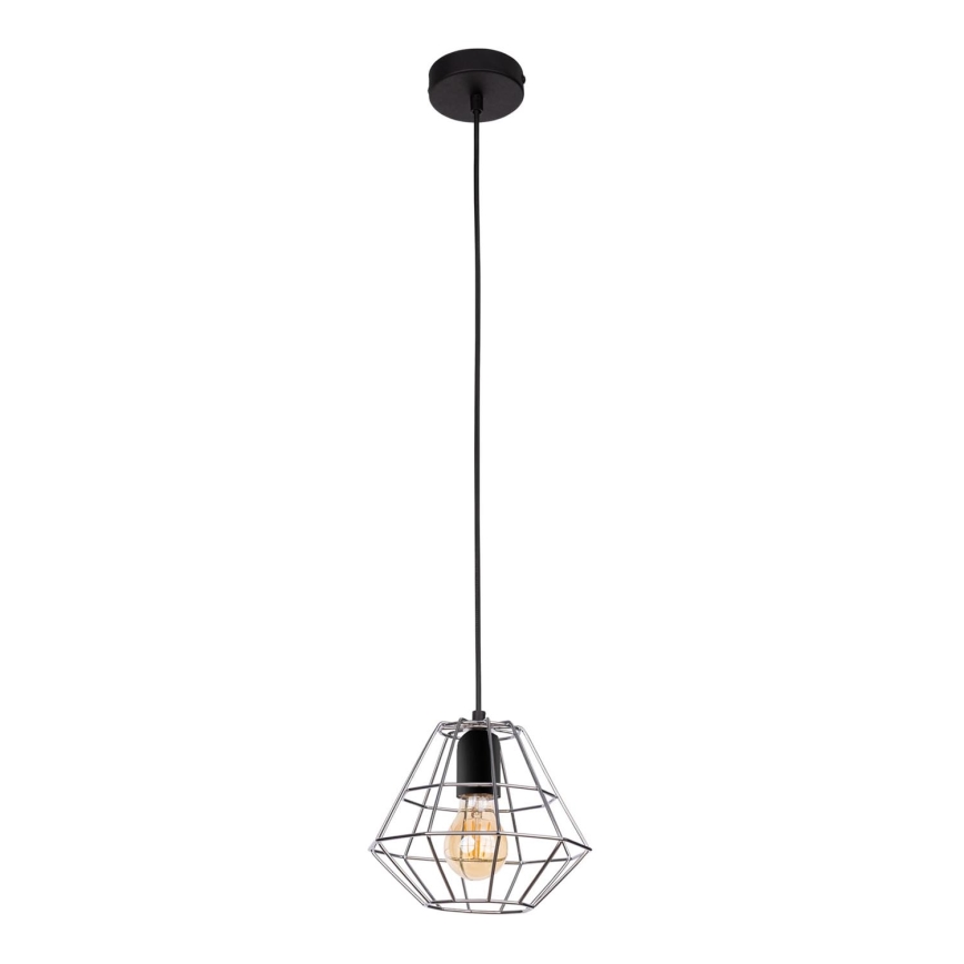 Hanglamp aan een koord DIAMOND 1xE27/60W/230V