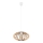 Hanglamp aan een koord EARTH 1xE27/60W/230V wit/beige