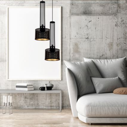 Hanglamp aan een koord ELIS 2xE27/60W/230V diameter 30 cm