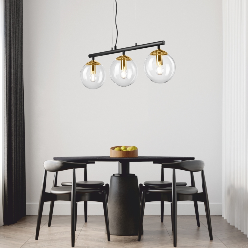Hanglamp aan een koord ELOISE 3xE14/15W/230V