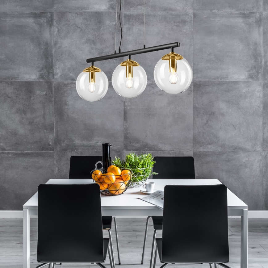 Hanglamp aan een koord ELOISE 3xE14/15W/230V