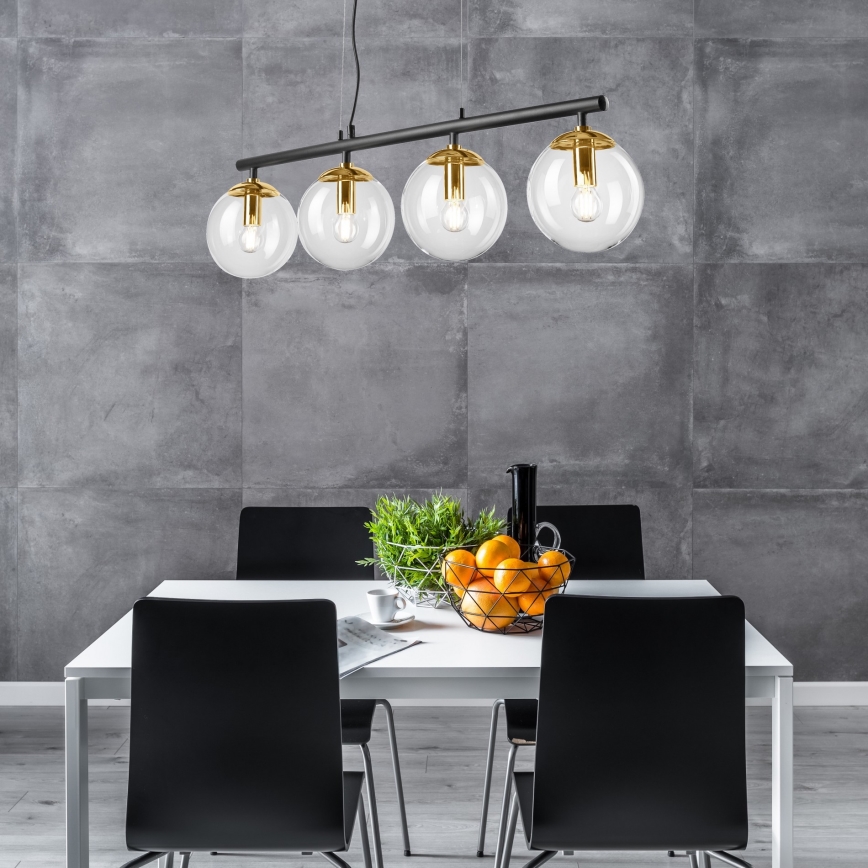 Hanglamp aan een koord ELOISE 4xE14/15W/230V