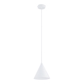 Hanglamp aan een koord FABO 1xE27/15W/230V wit