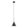 Hanglamp aan een koord FABO 1xE27/15W/230V zwart