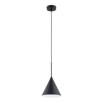 Hanglamp aan een koord FABO 1xE27/15W/230V zwart
