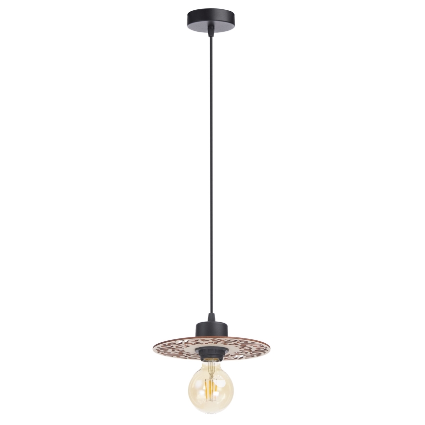 Hanglamp aan een koord FALCO 1xE27/60W/230V diameter 20 cm beige