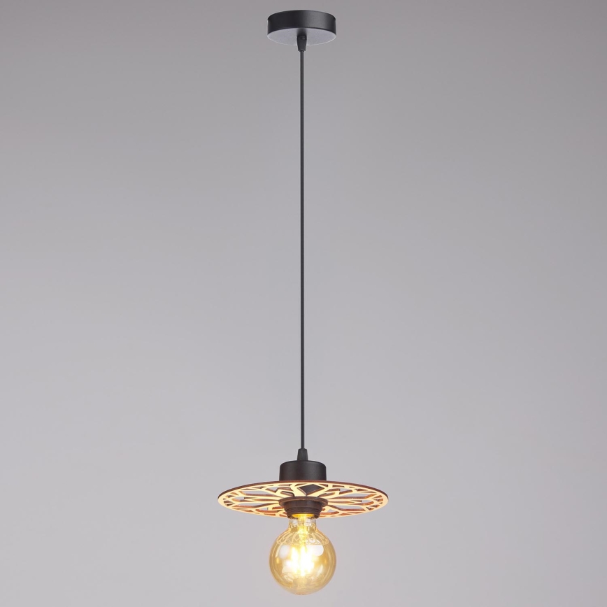 Hanglamp aan een koord FALCO 1xE27/60W/230V diameter 20 cm beige