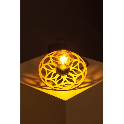 Hanglamp aan een koord FALCO 1xE27/60W/230V diameter 20 cm beige