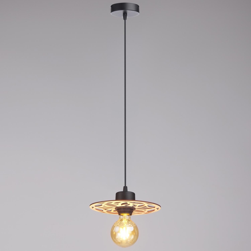 Hanglamp aan een koord FALCO 1xE27/60W/230V diameter 20 cm beige