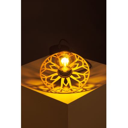 Hanglamp aan een koord FALCO 1xE27/60W/230V diameter 20 cm beige