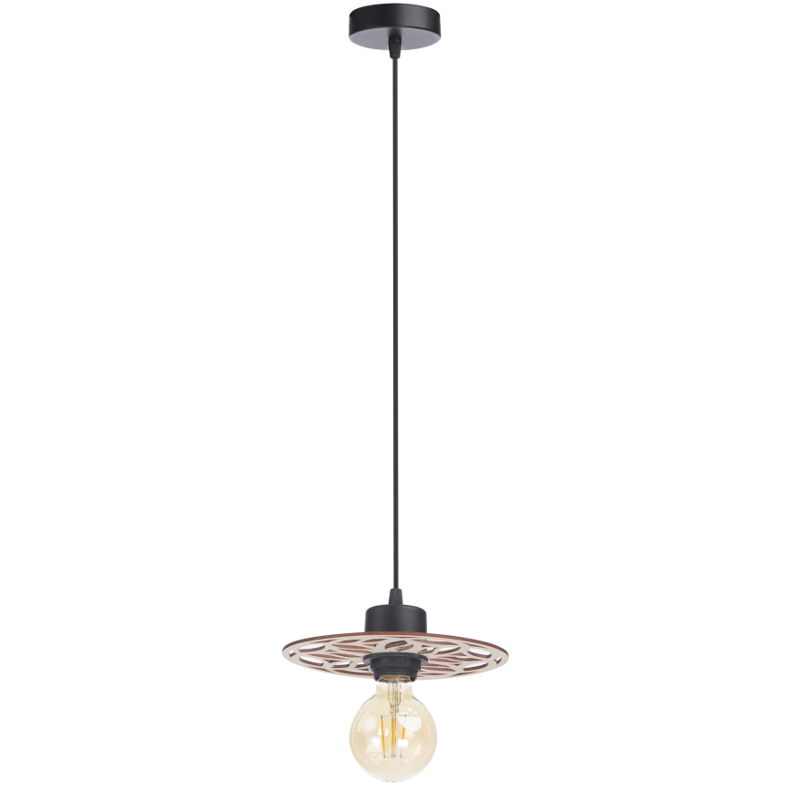 Hanglamp aan een koord FALCO 1xE27/60W/230V diameter 20 cm beige