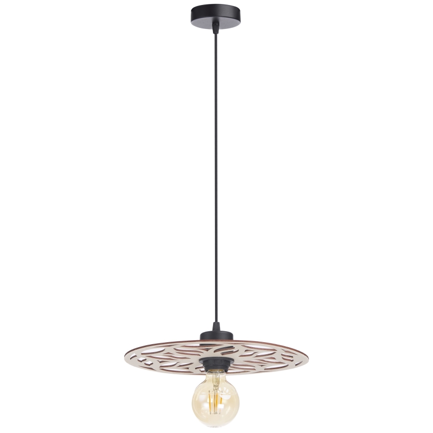 Hanglamp aan een koord FALCO 1xE27/60W/230V diameter 30 cm beige