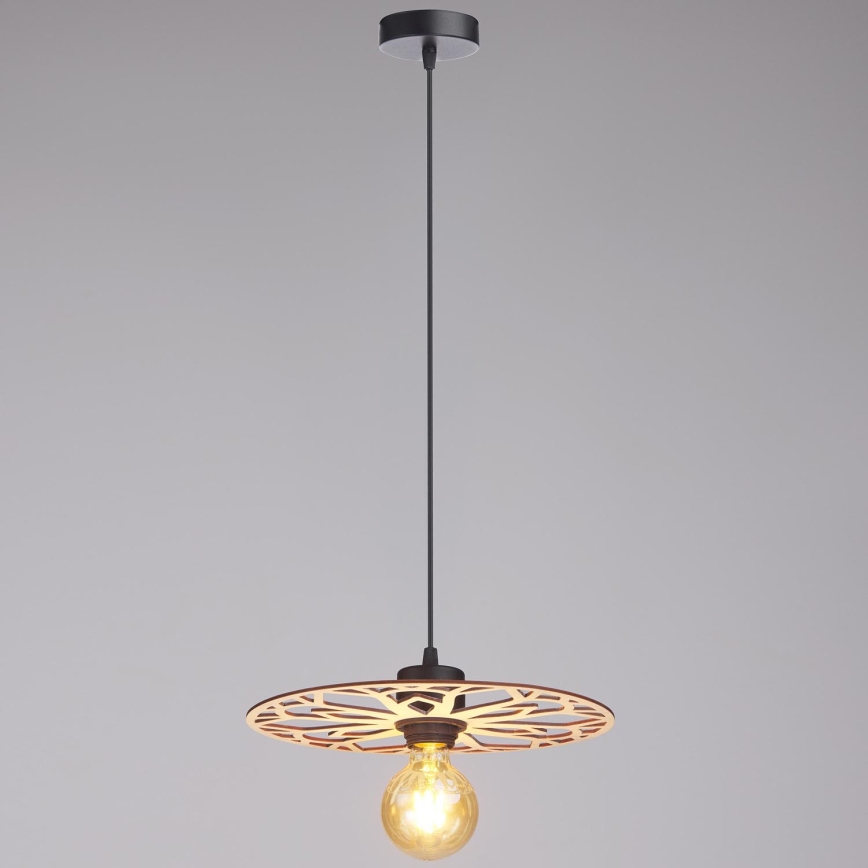 Hanglamp aan een koord FALCO 1xE27/60W/230V diameter 30 cm beige