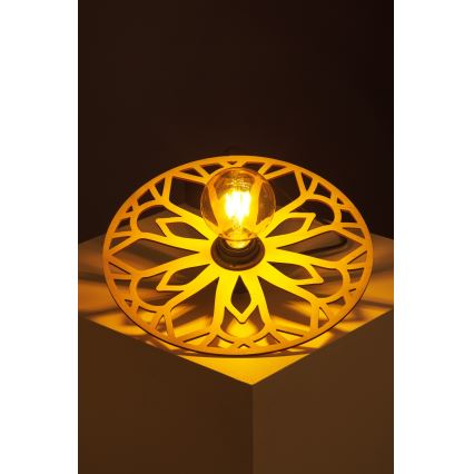 Hanglamp aan een koord FALCO 1xE27/60W/230V diameter 30 cm beige