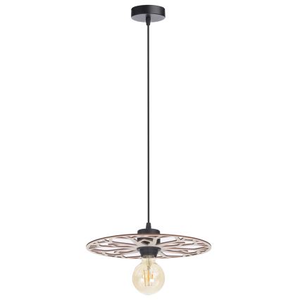 Hanglamp aan een koord FALCO 1xE27/60W/230V diameter 30 cm beige