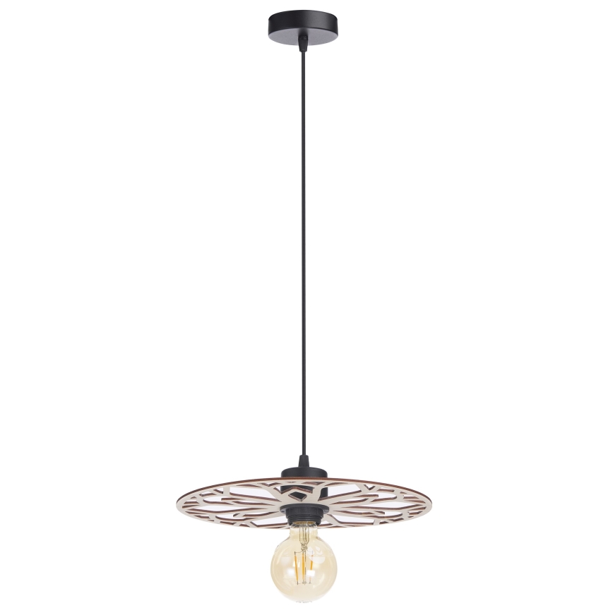 Hanglamp aan een koord FALCO 1xE27/60W/230V diameter 30 cm beige