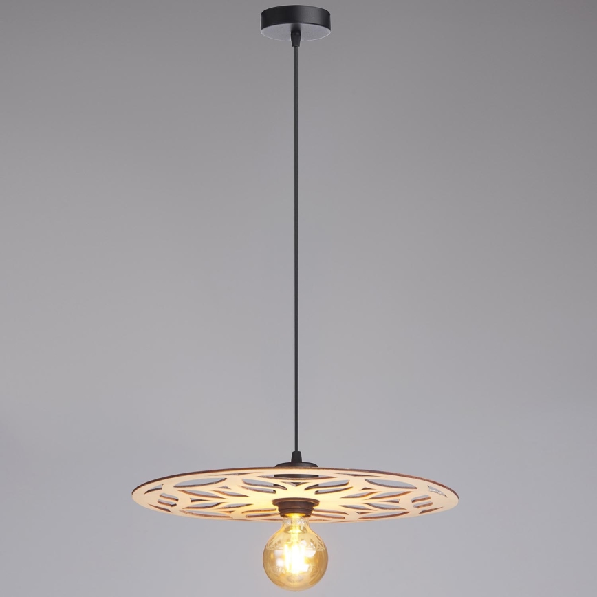 Hanglamp aan een koord FALCO 1xE27/60W/230V diameter 40 cm beige