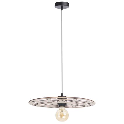 Hanglamp aan een koord FALCO 1xE27/60W/230V diameter 40 cm beige