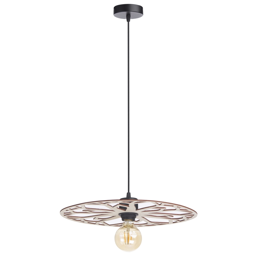 Hanglamp aan een koord FALCO 1xE27/60W/230V diameter 40 cm beige
