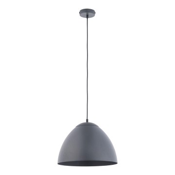 Hanglamp aan een koord FARO 1xE27/60W/230V grijs