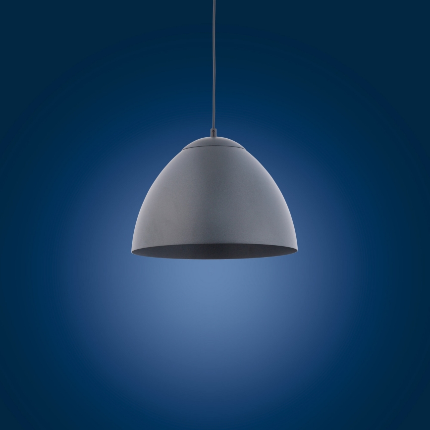 Hanglamp aan een koord FARO 1xE27/60W/230V grijs
